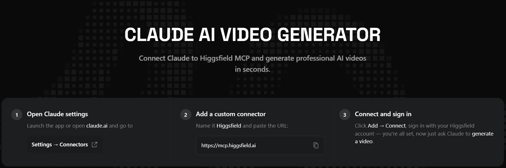 The 4-Tool AI Content Stack for Creators and Teams in 2026 3 Connecting Claude to Higgsfield MCP for Video Generation