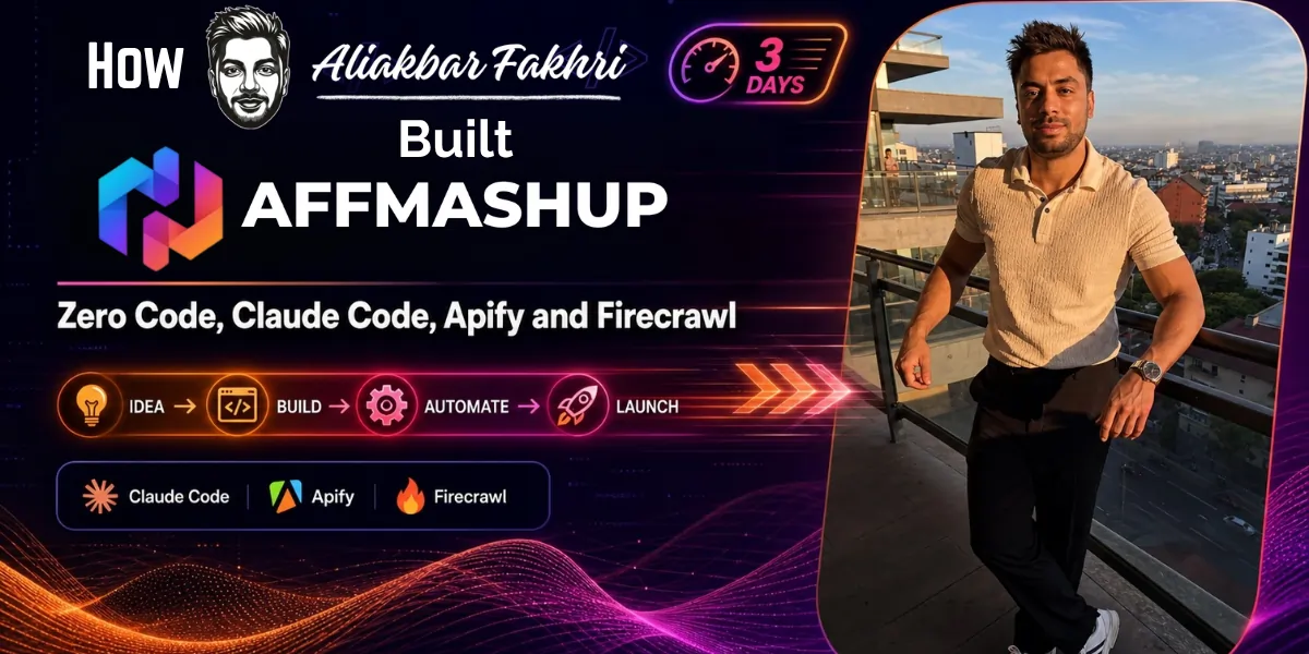 How Aliakbar Built Affmashup