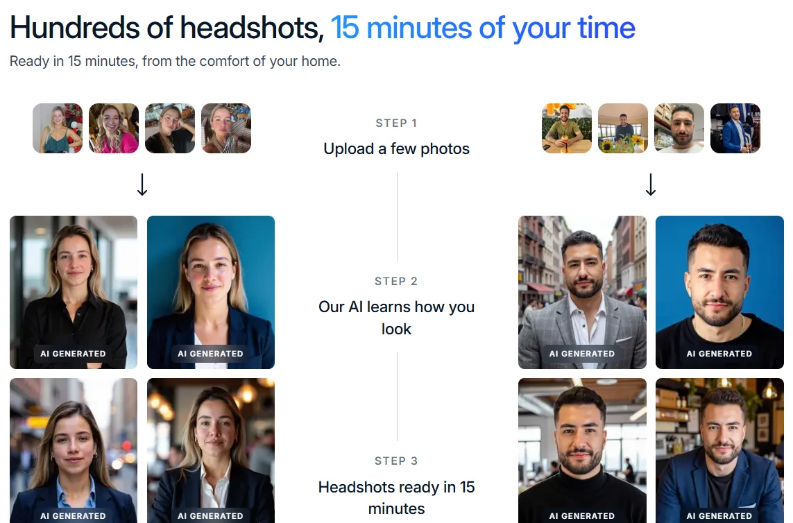 InstaHeadshots Coupon Code: AFFINCO10 Gets You 10% Off Now 7 InstaHeadshots Workflow