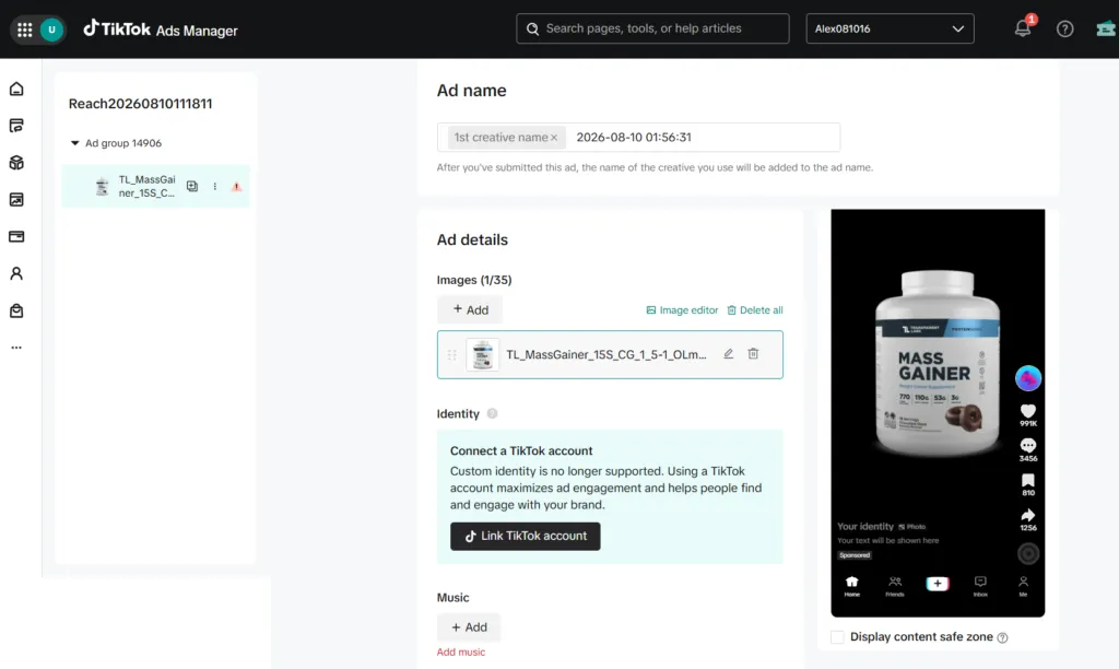 TikTok Ads Manager Guide 2026: Setup, Pixel, Budgets & Ads 16 TikTok Ad Building