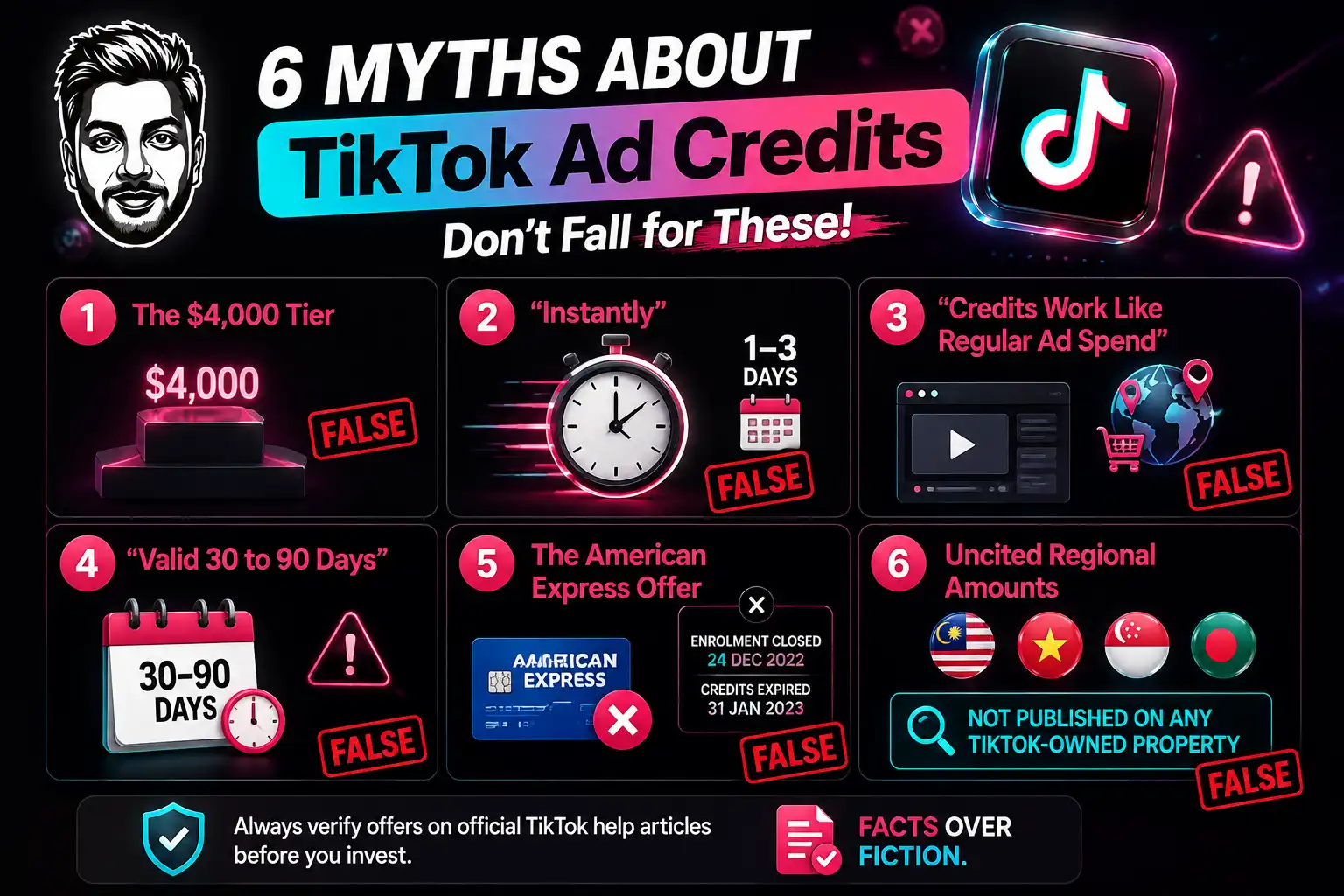 TikTok Ad Credits 2026: $6,000 Ad Credit Eligibility Guide 9 TikTok Ad Credits Myths