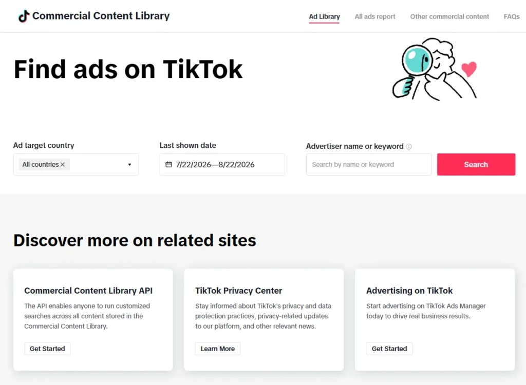 TikTok Ad Specs 2026: Sizes, Formats, Lengths and File Limits 7 TikTok Ad Library