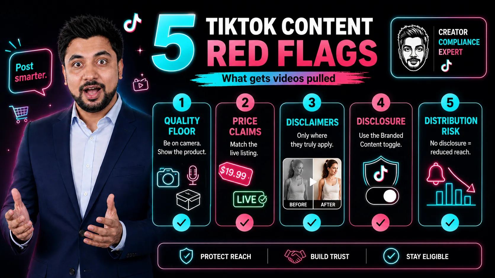 TikTok Shop Affiliate Program 2026: How to Join and Get Paid 17 TikTok Content Red-Flags to Avoid