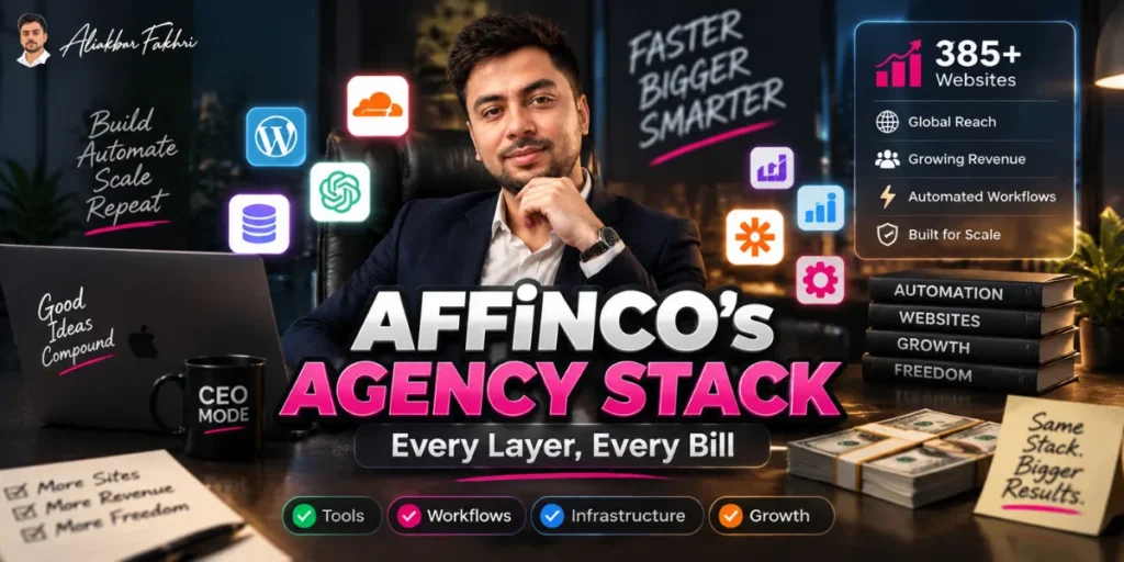 AFFiNCO Agency Stack 2026: Every Layer, Tool and Real Cost 23 Affincos Agency Stack Disclosure