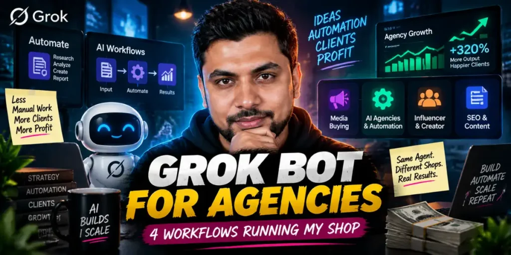 Grok Bot for Agencies: 4 Workflows That Save 35 Hours a Week 18 Grok Bot for Agencies 1
